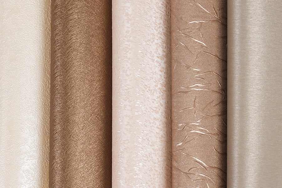 室内装飾用の耐摩耗性通気性人工合成皮革